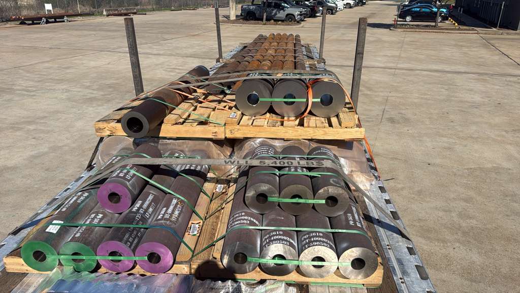 Open-deck steel load on the Tube Supply program